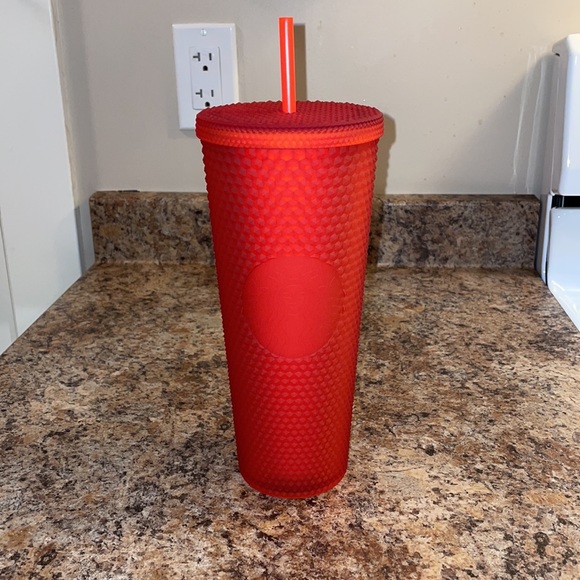 Starbucks USA Jelly Red Venti Studded Tumbler - Picture 3 of 5